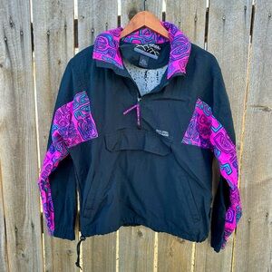 vintage retro windbreaker